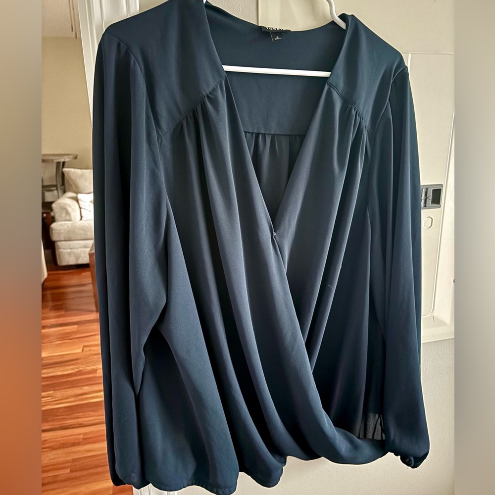 Torrid Classic Dressy Blouse - Picture 2 of 4